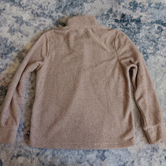 Eddie Bauer Women's Quarter Button Up Pullover Sweater Front Pockets Pumice XS - Picture 4 of 6